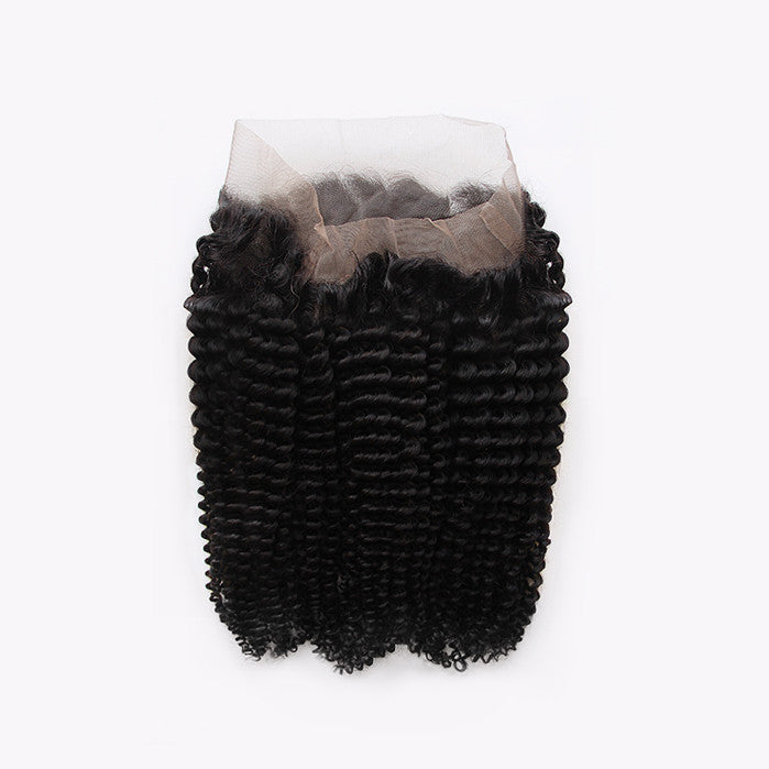 【保証書付】 Kinky 3B/3C Curly Online - Hair Miyi – Closure Frontal Lace 360 コスプレ衣装