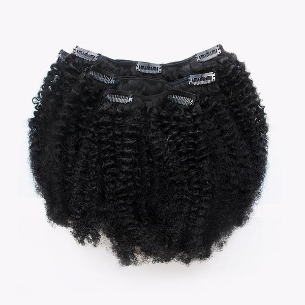 3C/4A Kinky Curly Texture Clips