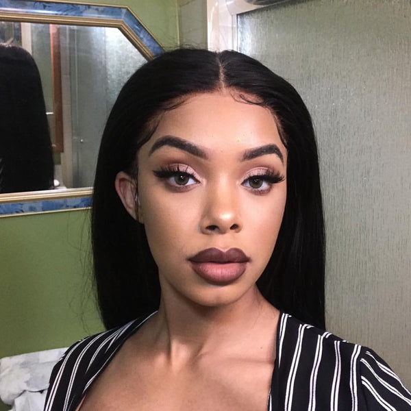 Kinky Straight Lace Frontal Closure – Miyi Hair - Online